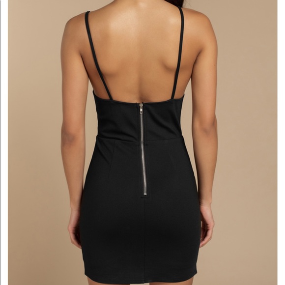 Tobi body-con cutout little black dress - Picture 2 of 13